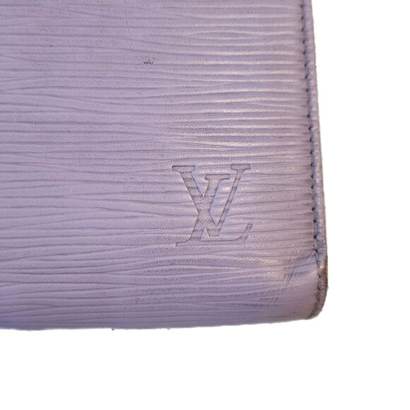 Louis Vuitton (Authentic) Rare Purple Lilac Epi Leather Zippy Long Wallet, GUC - Picture 4 of 12